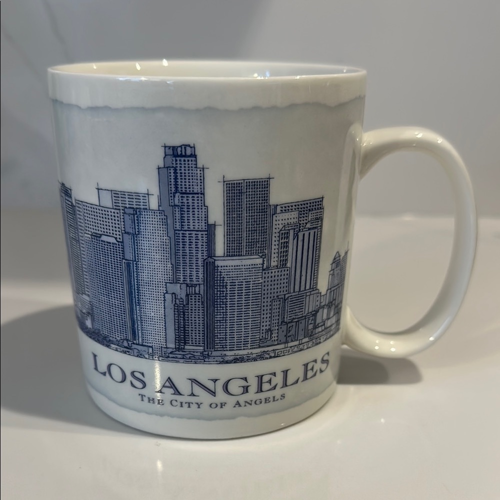 Starbucks Blue Cityscape Mug Dining Collection
